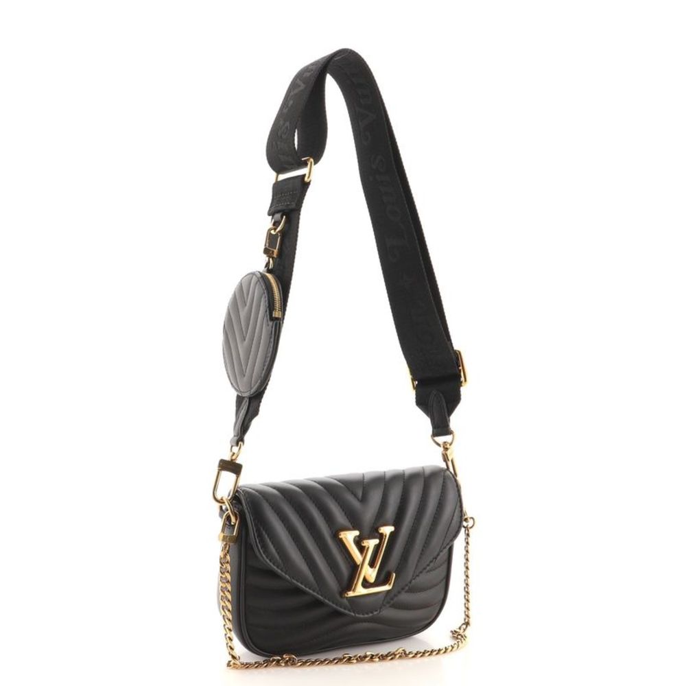 Louis Vuitton New Wave Multi Pochette Quilted Leather Black - Picture 3 of 8